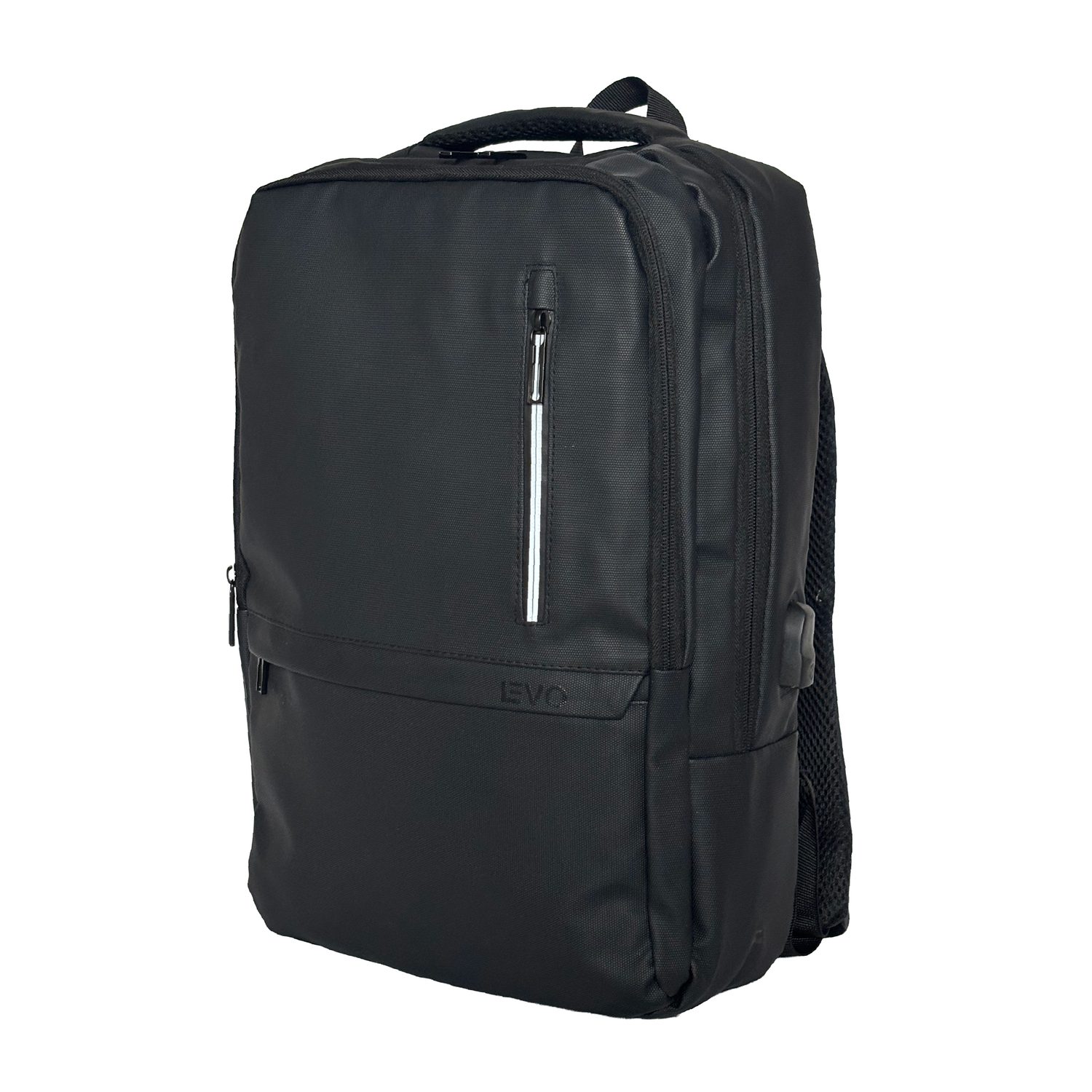 LEVO Mochila Velar Lite 18L vista frontal con detalle de compartimentos