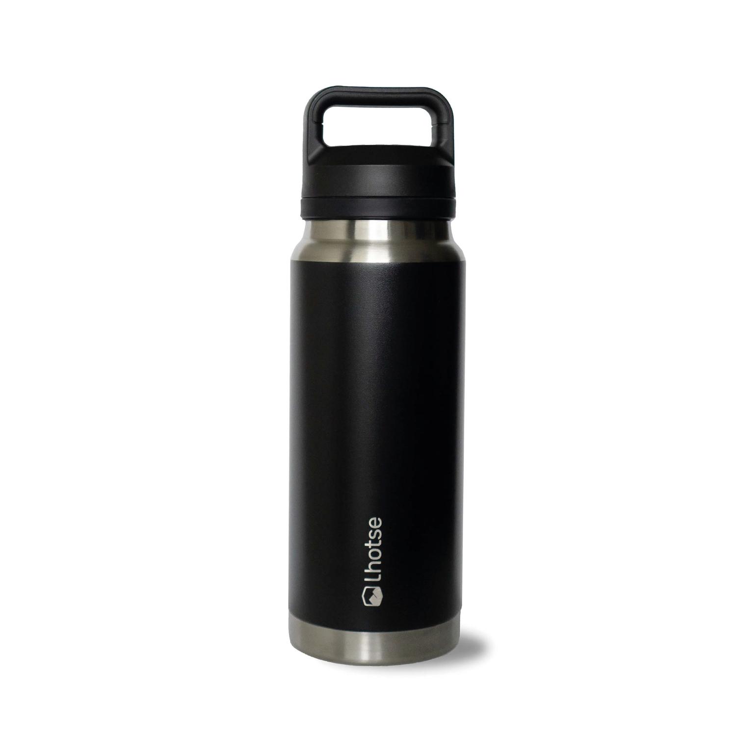 Botella Térmica Insulada Indo 800ml Black Lhotse · BOTELLA TÉRMICA INDO 800ML