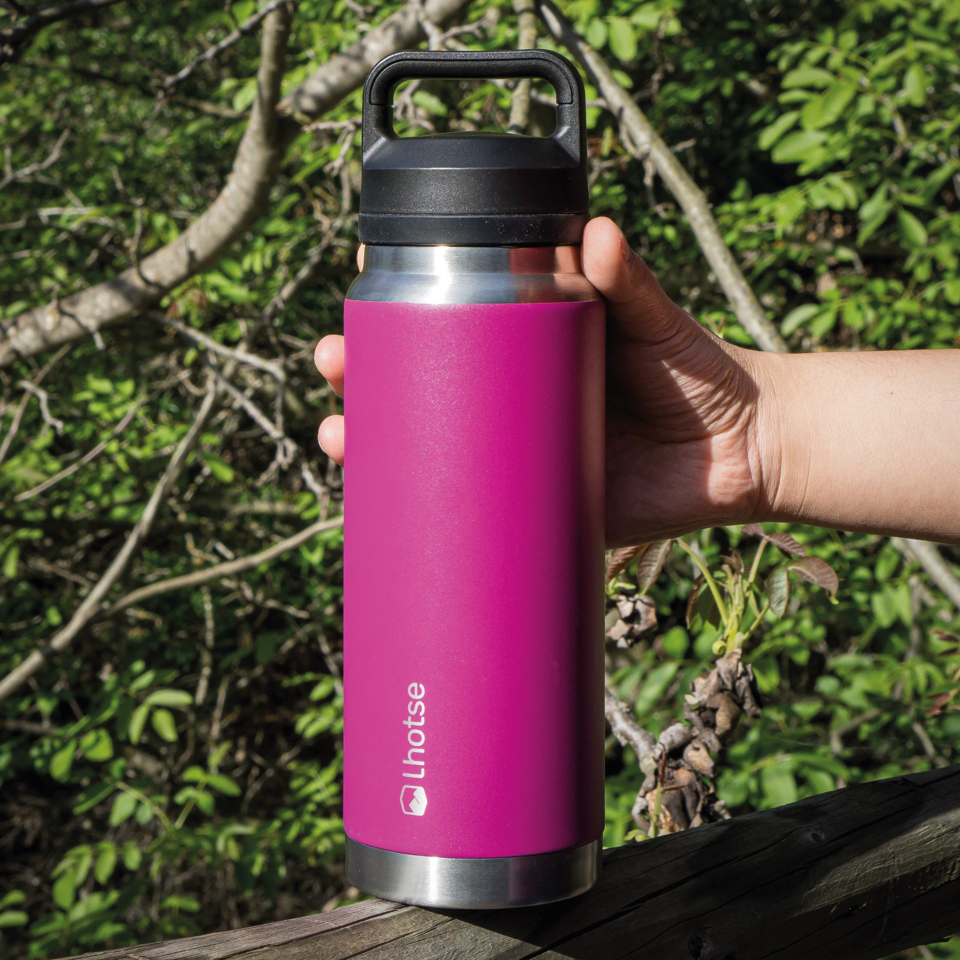 Botella Térmica Insulada Indo 800ml Lilac Lhotse · detalle