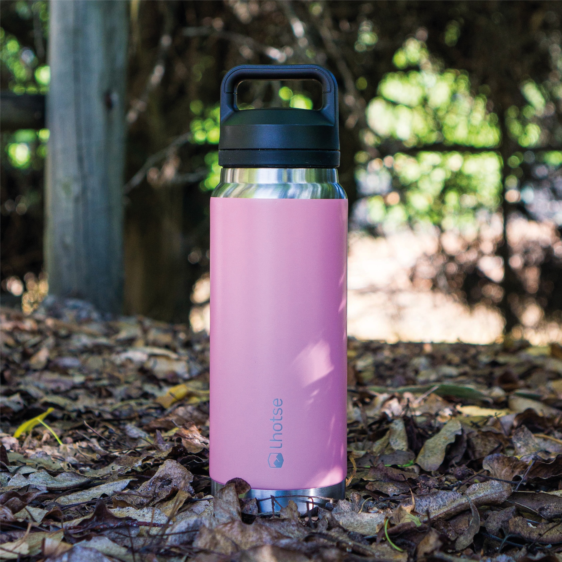 Botella Térmica Insulada Indo 800ml Pink Lhotse · Cierre hermético que **no falla**