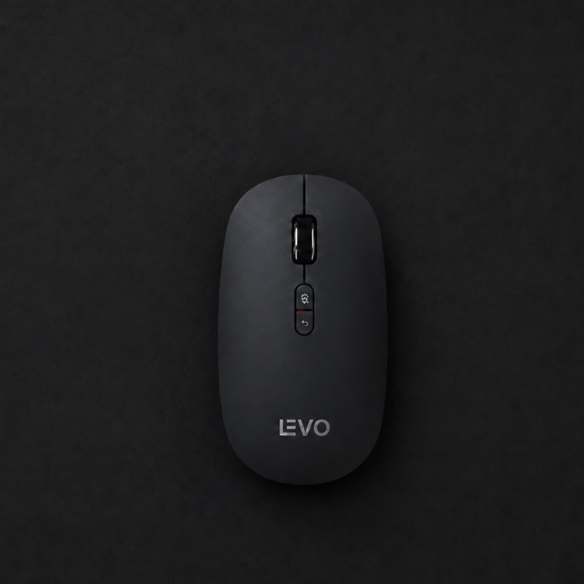 LEVO Mouse Velar Slim detalle clic silencioso
