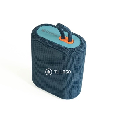 Parlante Tune Up con un logo de ejemplo