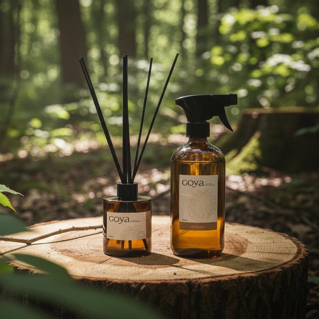 Goya pack home spray + difusor Sandal Wood - notas del aroma