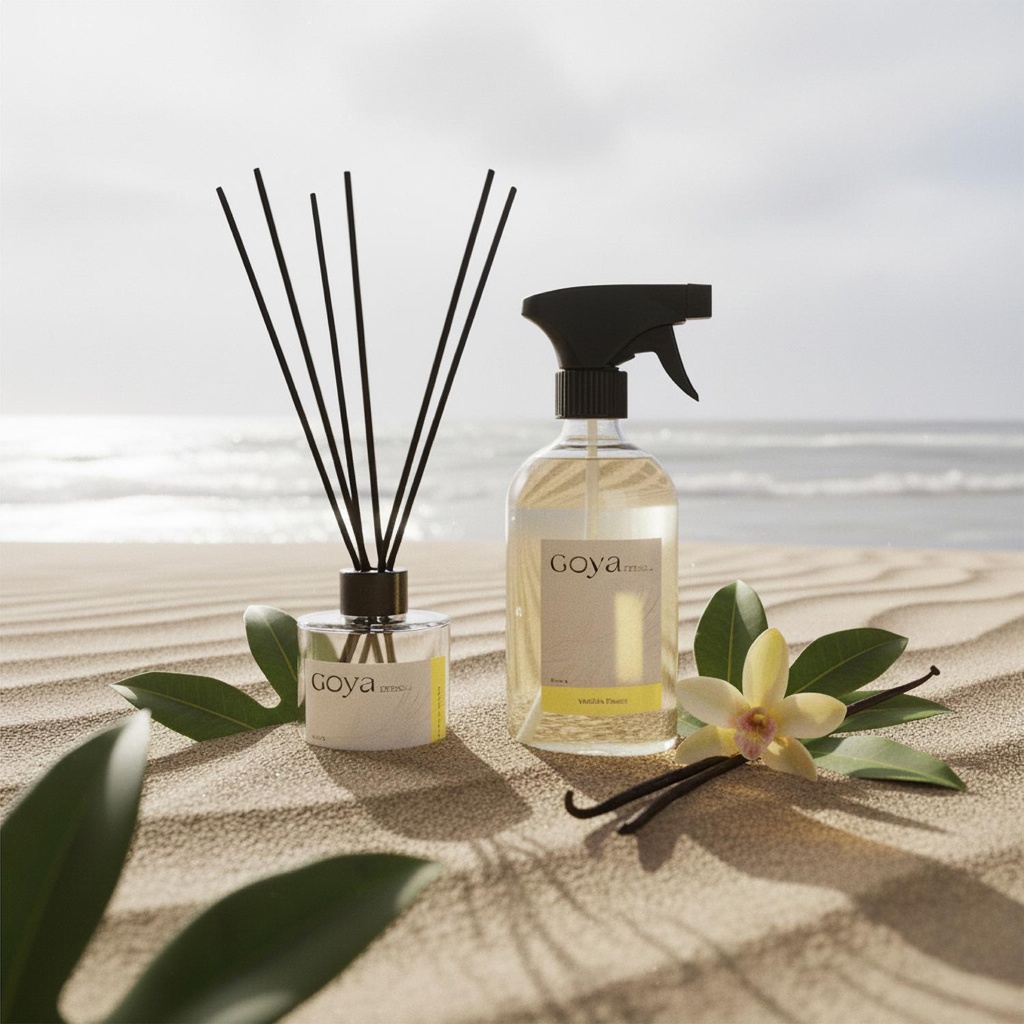 Goya pack home spray + difusor Vanilla Soleil - notas del aroma