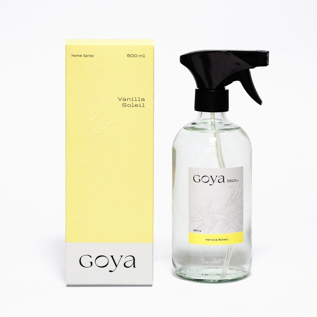 Goya pack home spray + difusor Vanilla Soleil - con su caja