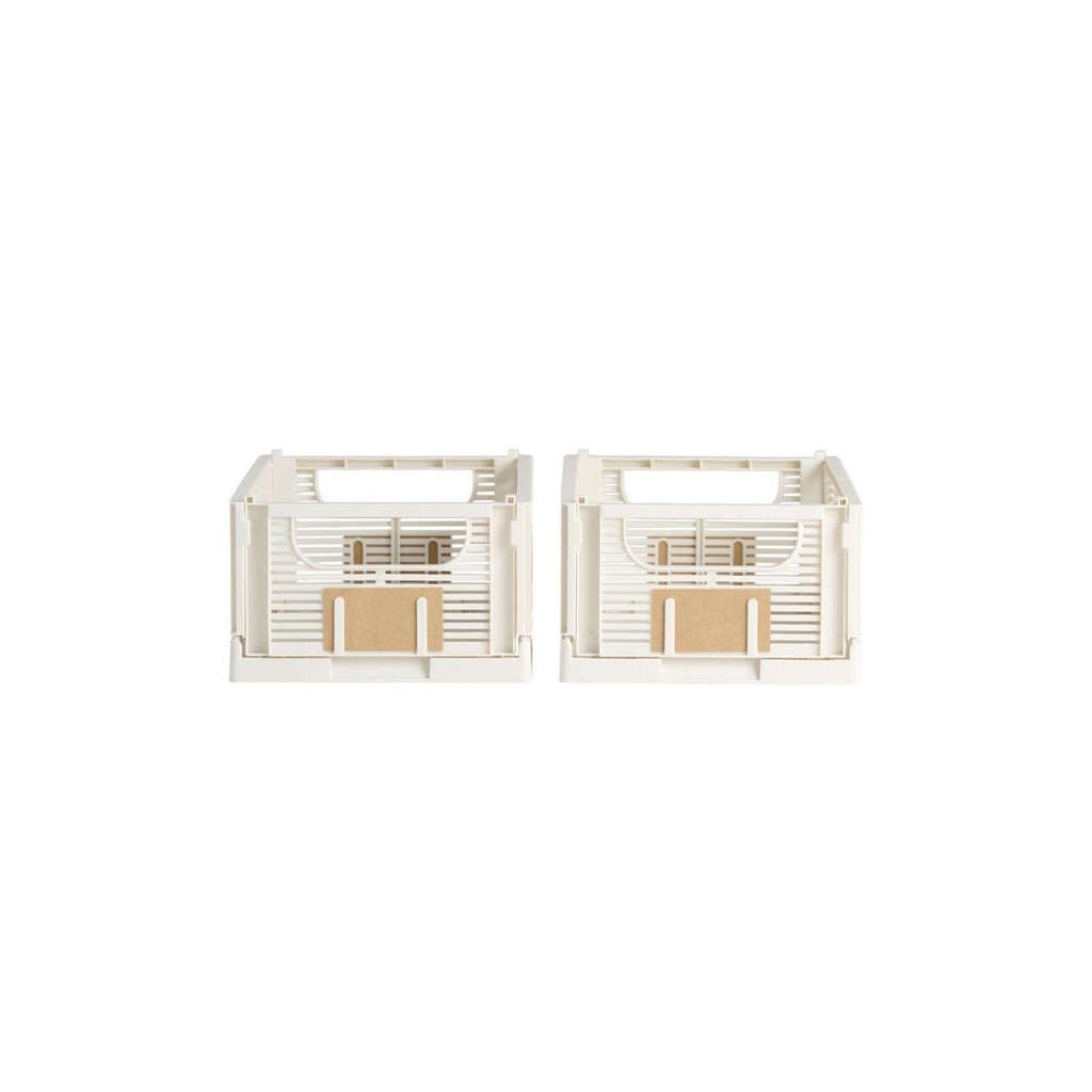 Set 2 Cajas De Almacenamiento Plegable 25 X 17 X10 cm DAY 3