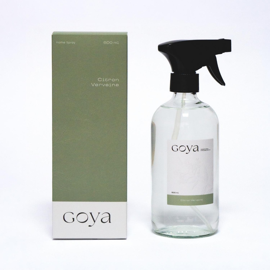 Goya home spray Citron Verveine - con su caja
