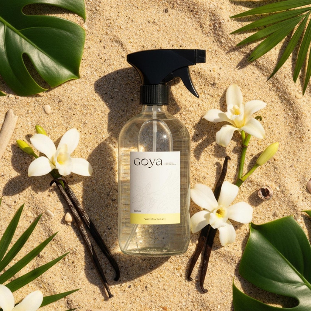 Goya home spray Vanilla Soleil - notas del aroma