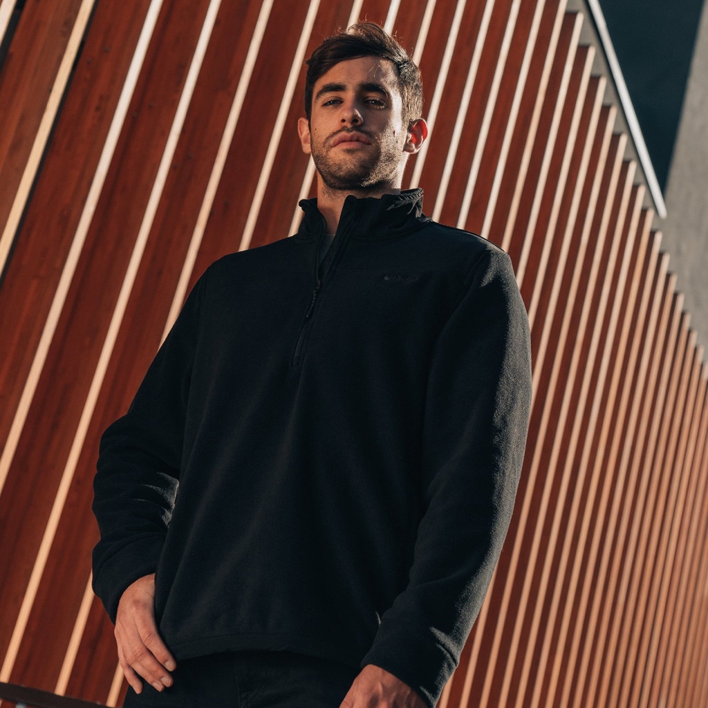 Polar Hombre Half Zip Térmico con Bolsillos Shar Lhotse 6
