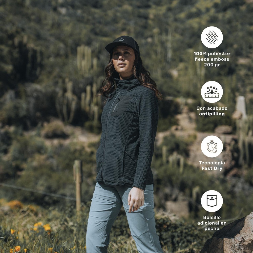 Polar Segunda Capa Mujer Lobuche Cap Lhotse 6