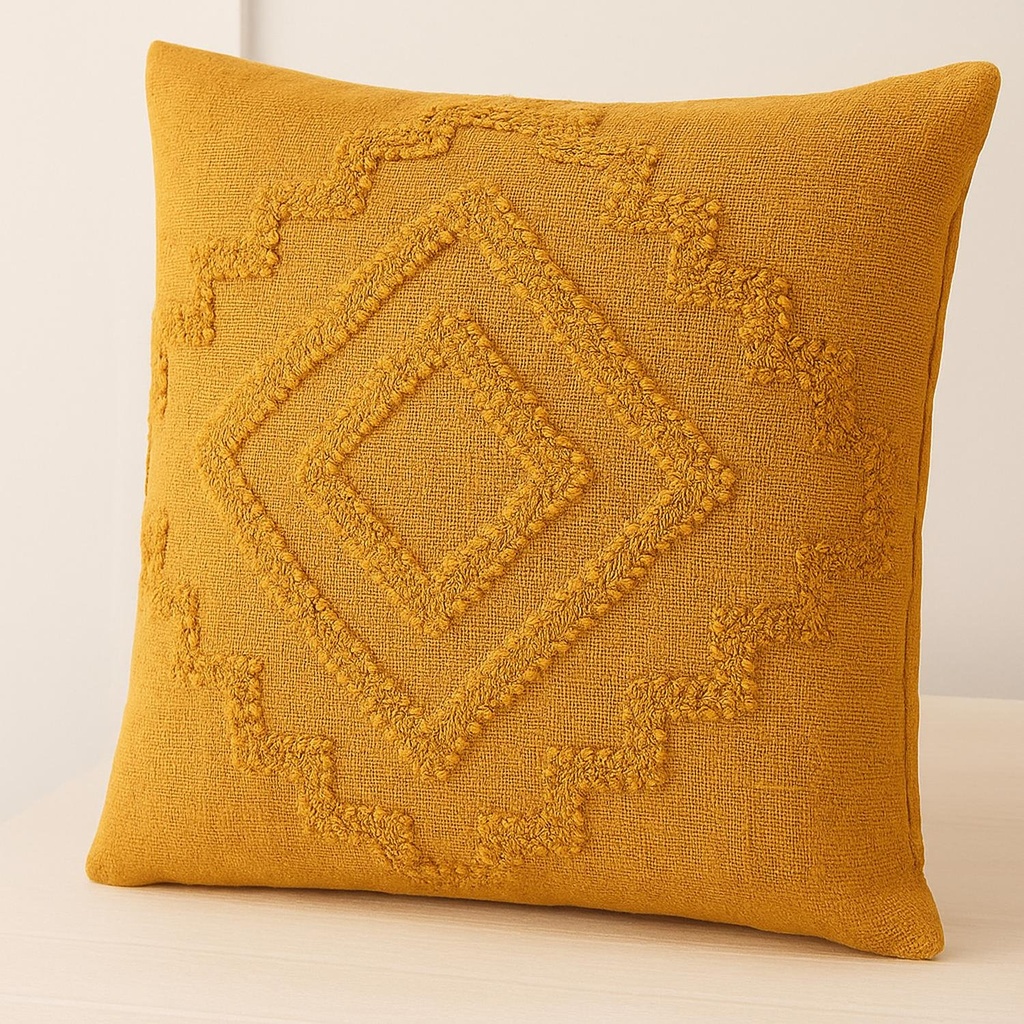 Cojín Decorativo Diseño Inca Algodón y Poliéster Atmosphera 2