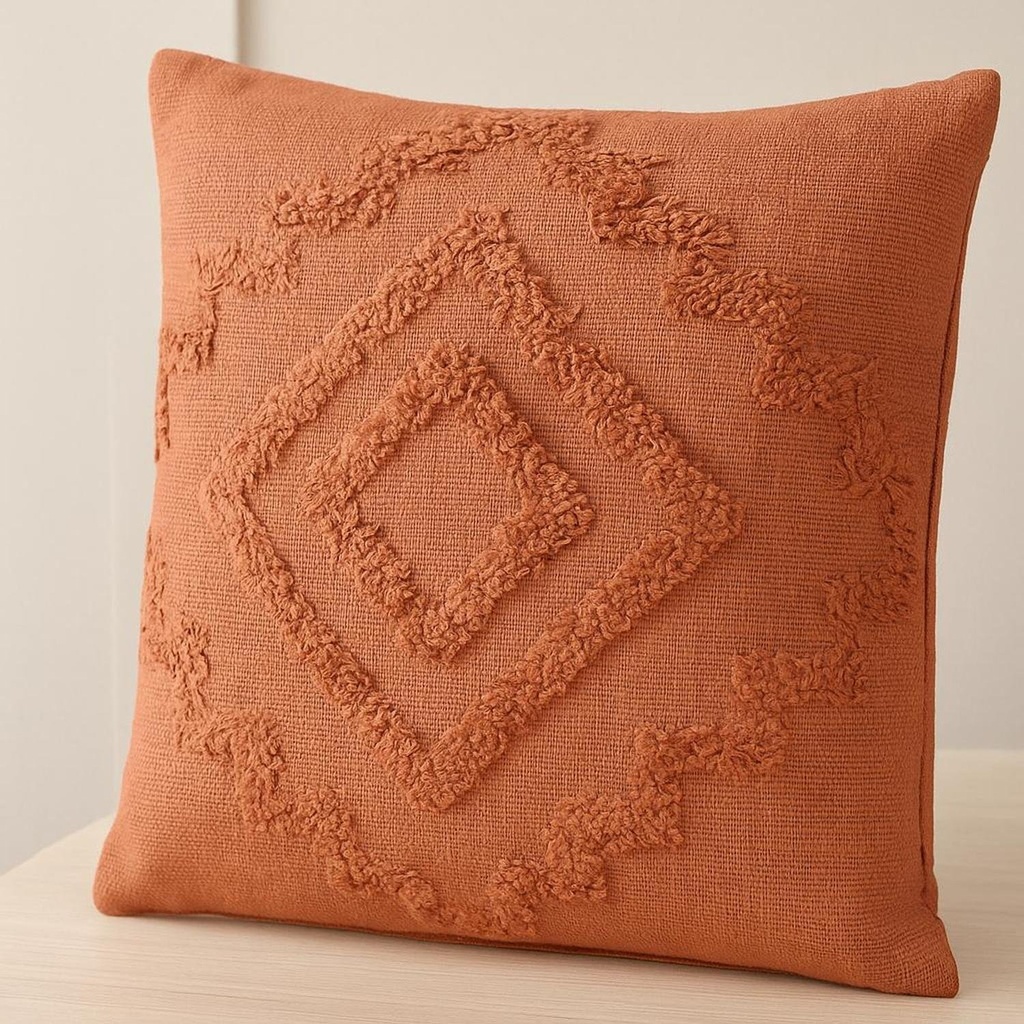 Cojín Decorativo Diseño Inca Algodón y Poliéster Atmosphera 6