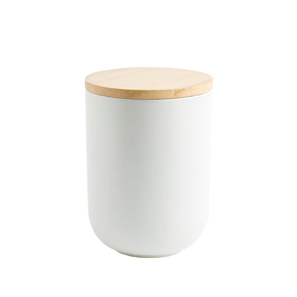 Contenedor de Cerámica Hermético Tapa Madera M Simplit 5