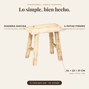 Taburete Woody Atmosphera - atributos destacados
