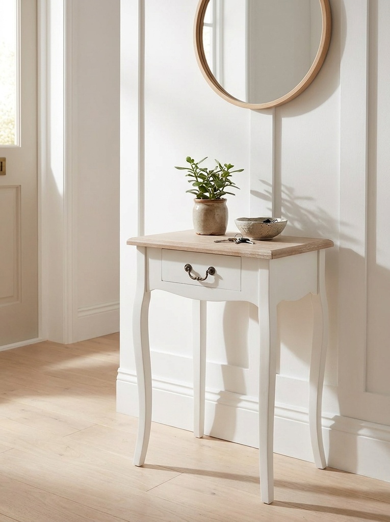 Velador Noche Pino Atmosphera en recibidor - lifestyle