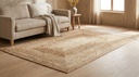 Alfombra Natura de Yute Atmosphera en living - lifestyle