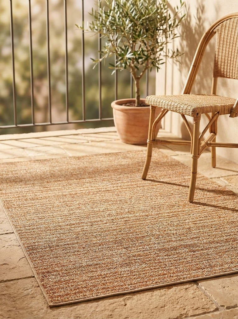 Alfombra Exterior/Interior 170x120 Atmosphera en terraza - lifestyle