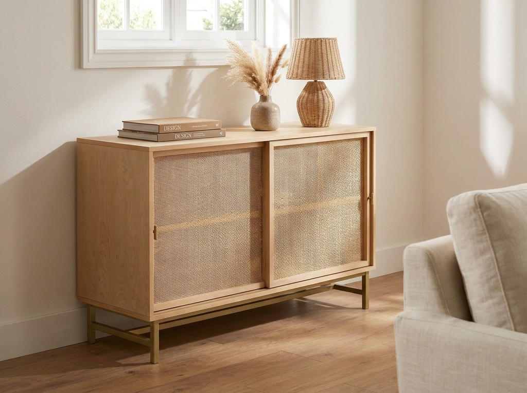Buffet Junco Rayo Atmosphera en living - lifestyle
