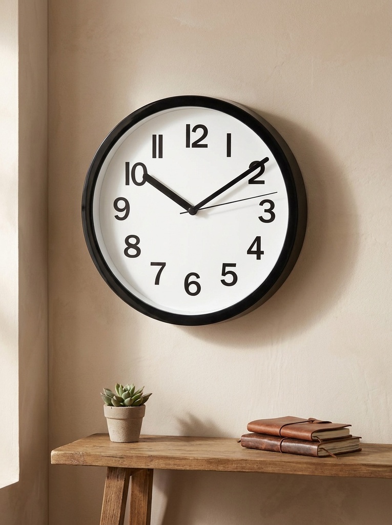 Reloj Cocina Loly Atmosphera en consola de entrada - lifestyle