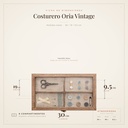 Costurero Oria Atmosphera - ficha de dimensiones 30x19x9.5cm