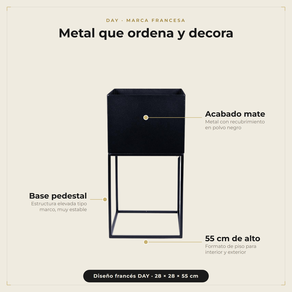 DAY Macetero - Descriptiva