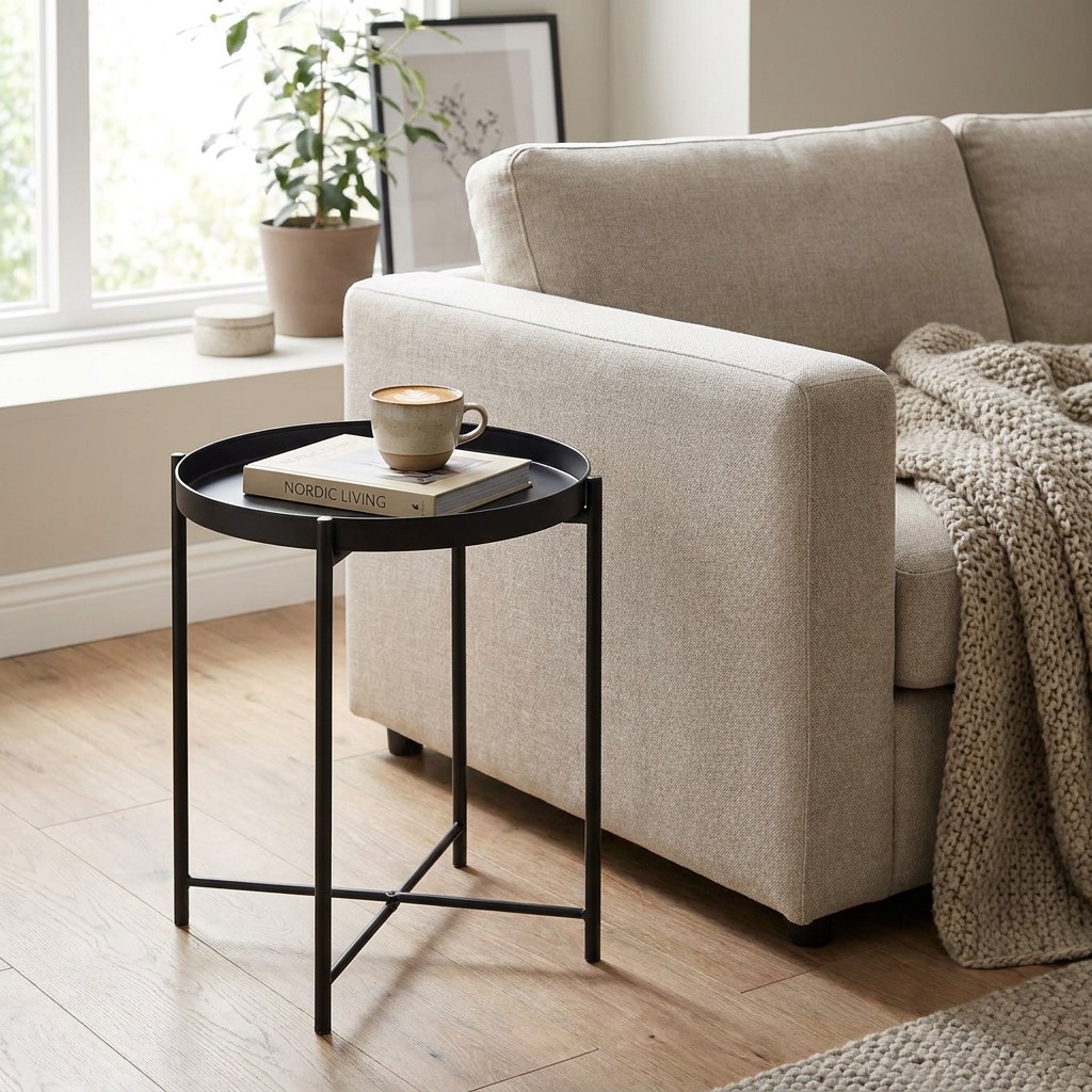 Mesa de Metal Negro · ambiente 1