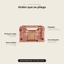 Caja Plegable Rosada · detalle