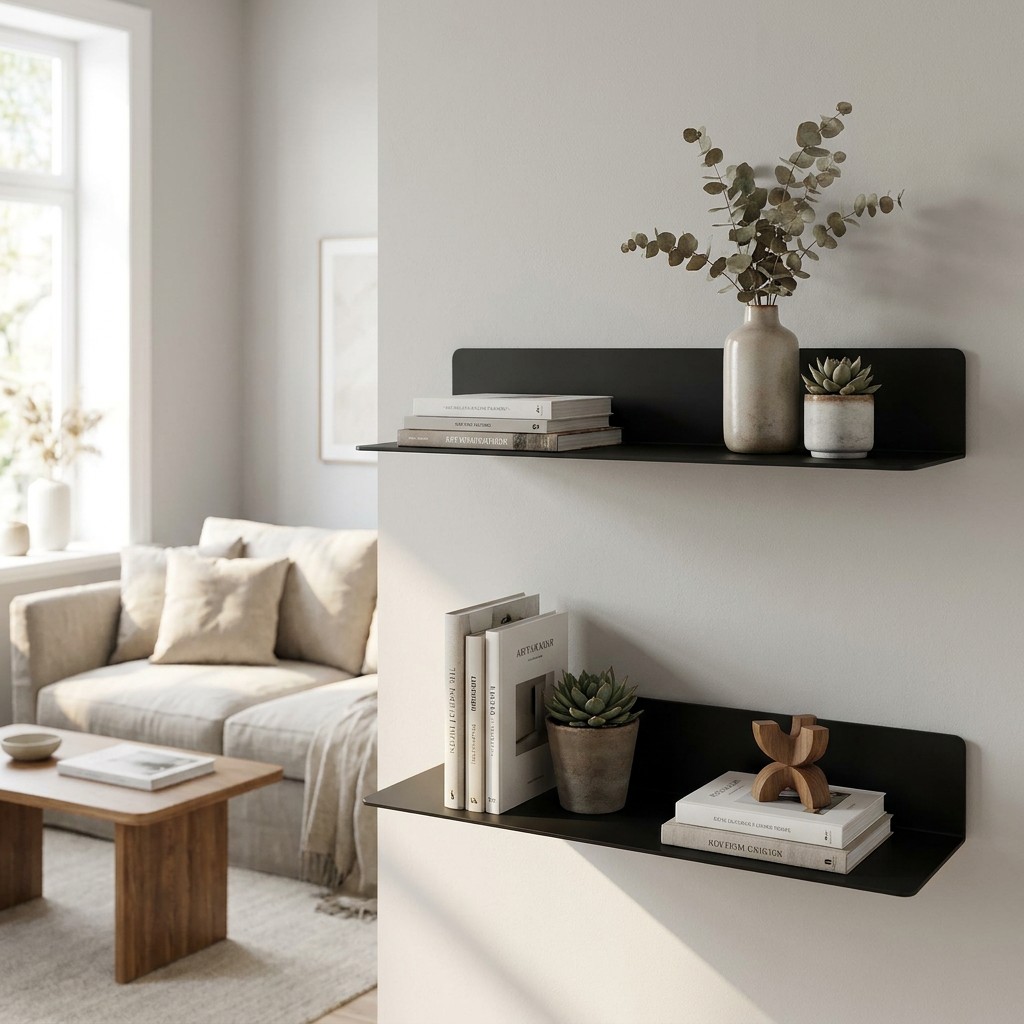 Repisa Metal Negro · ambiente 2