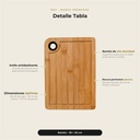 Tabla De Cortar Bambu · detalle