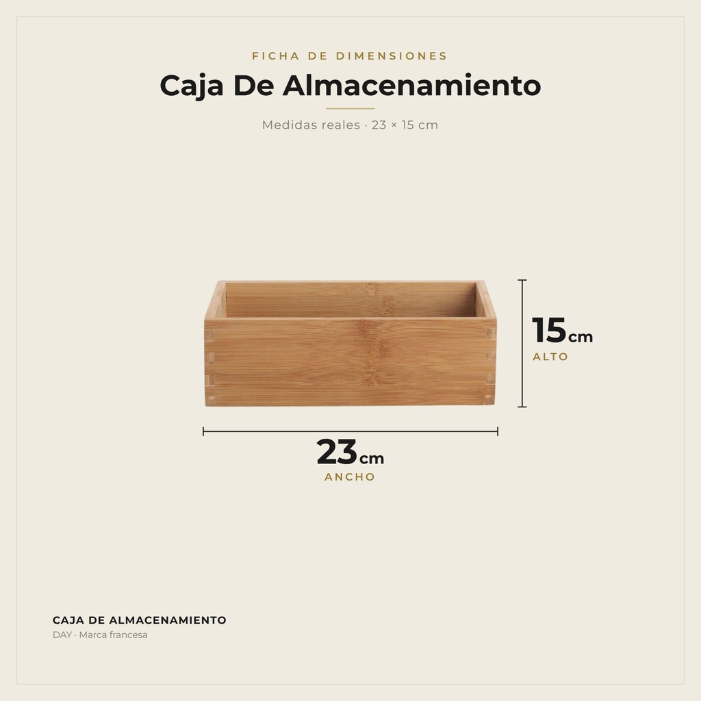 Caja De Almacenamiento · dimensiones