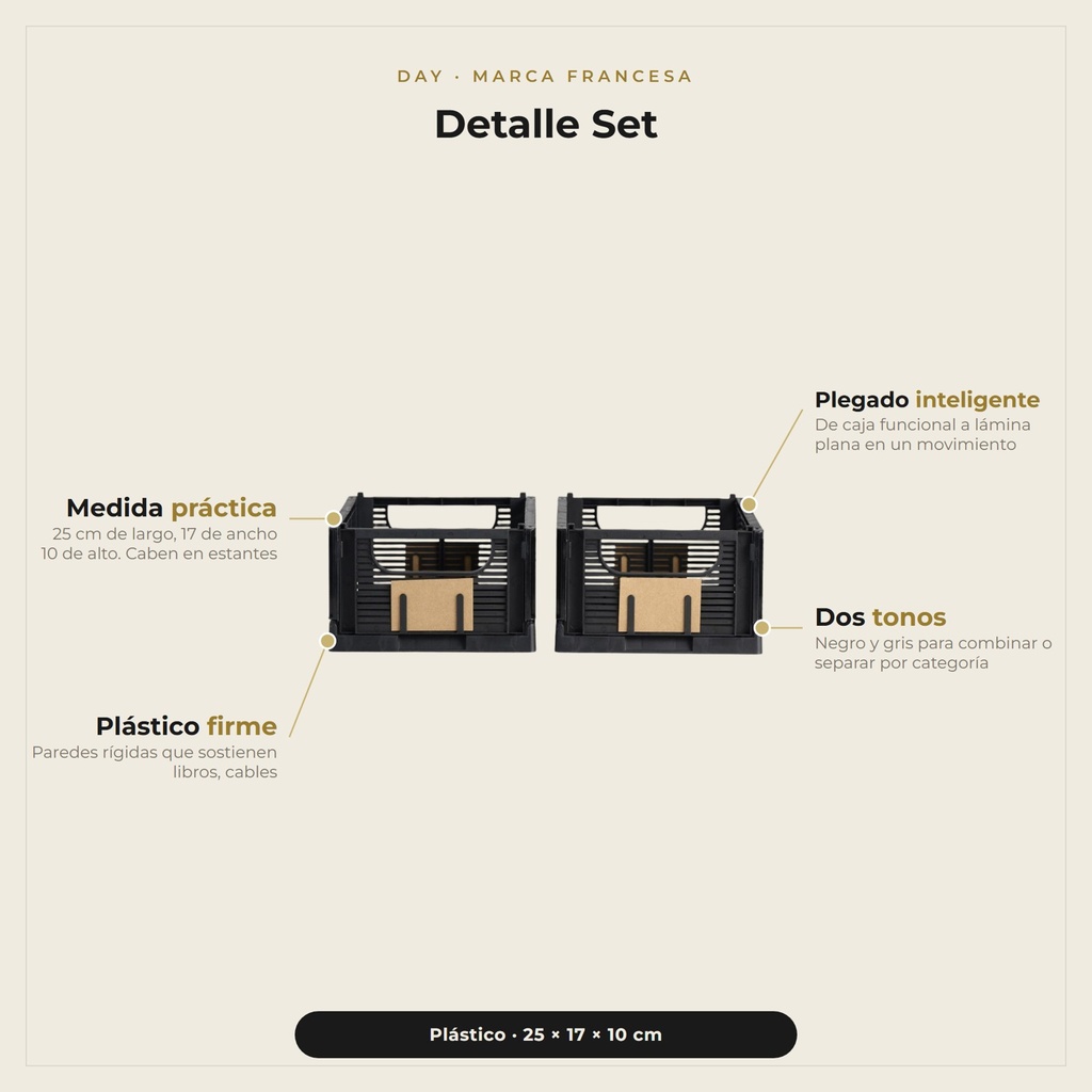 Set 2 Cajas · detalle