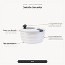 Secador de Verduras · detalle