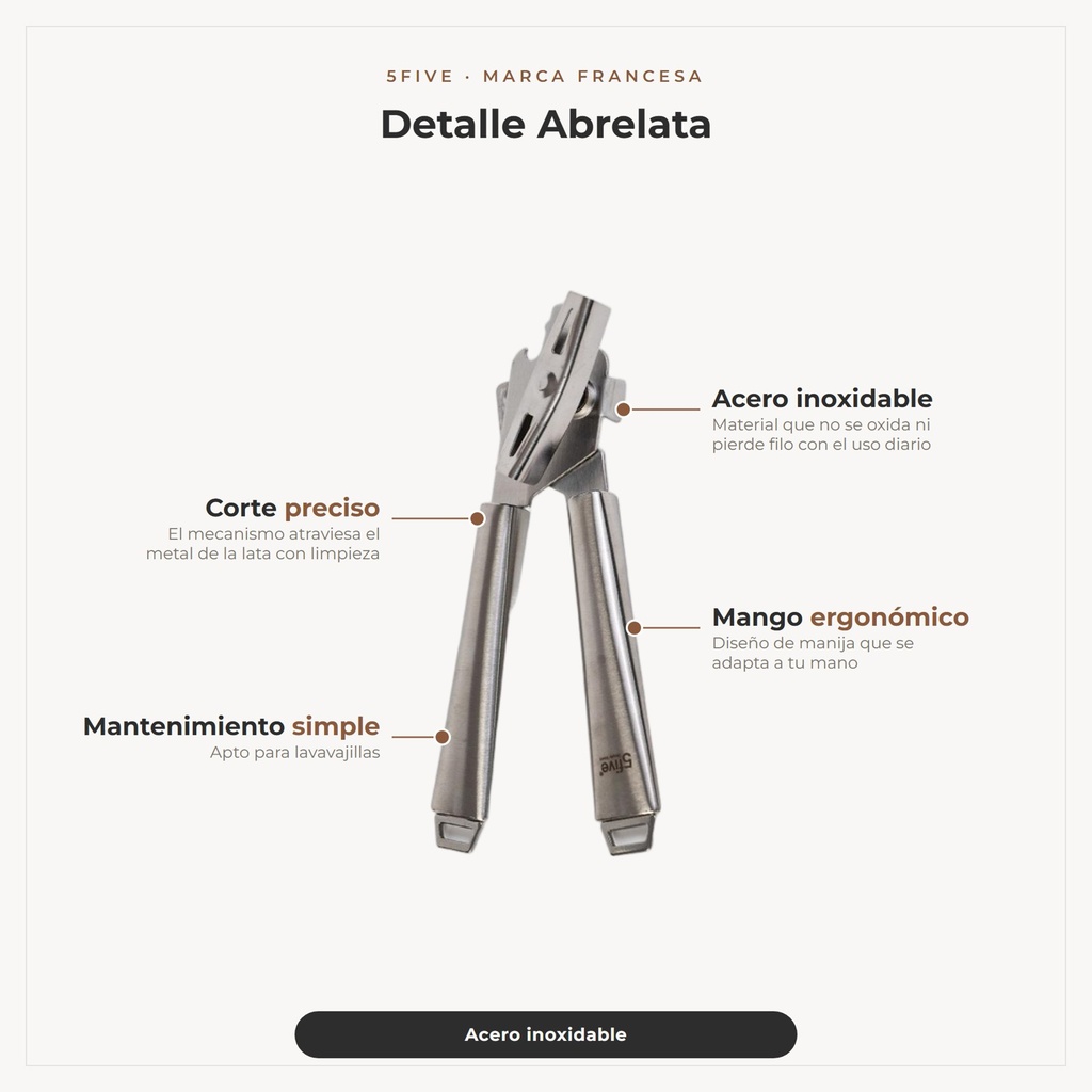 Abrelata Silver · detalle