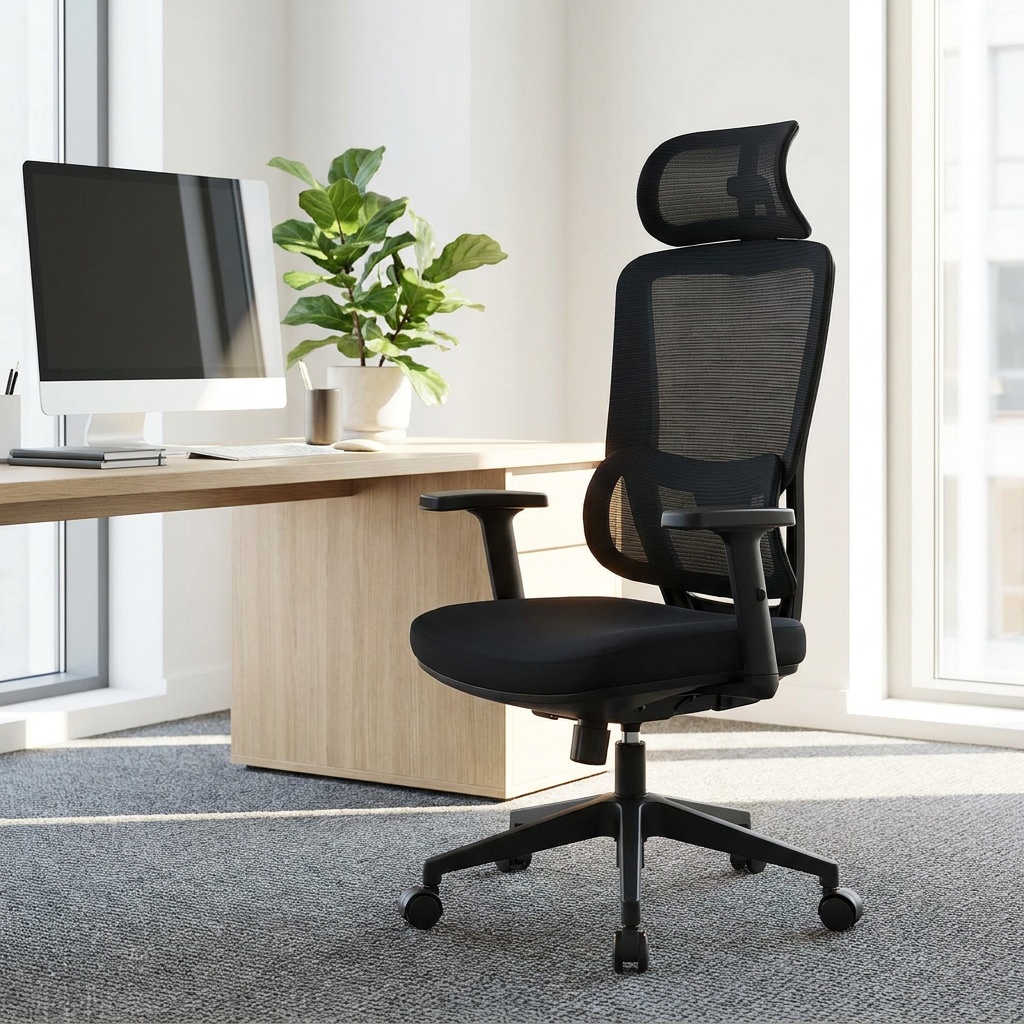 Silla Ergotech Levo - oficina luminosa