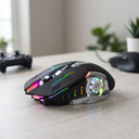 Mouse Gamer Inalámbrico 6 botones Luz  - soft neutral light