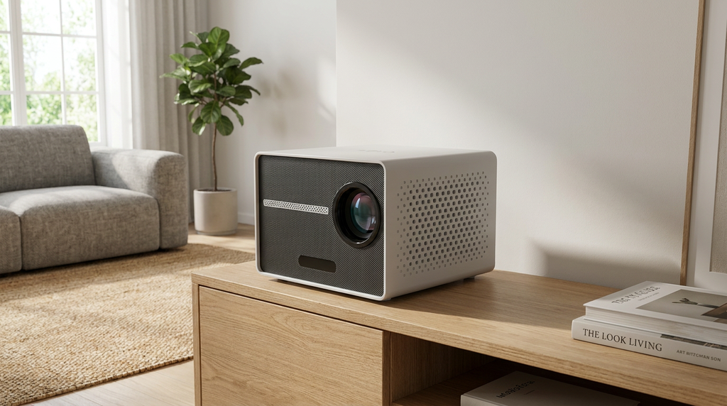 Proyector Portatil Mini Halo 9000lm Bl - living