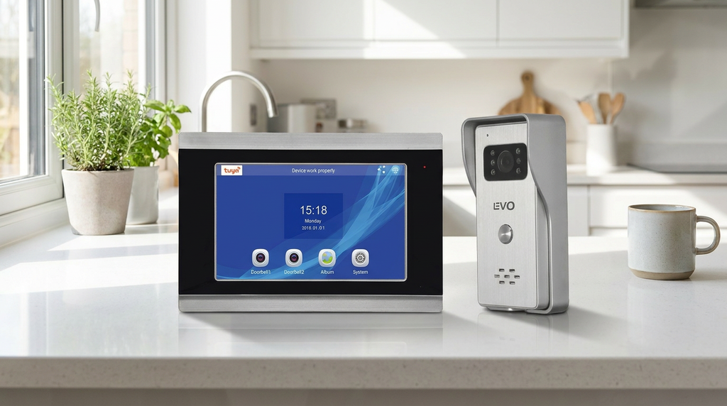 Timbre Video Portero Citofono Monitor  - cocina