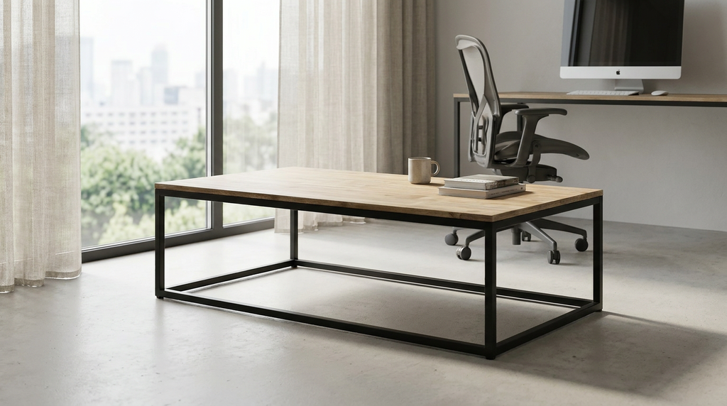 Mesa de Centro Edena Diseño Industrial - ventanal