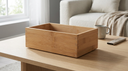 Caja De Almacenamiento Bambú 23X15 cm  - living