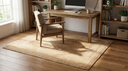 Alfombra Decorativa de Yute Natura 160 - home office