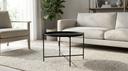 Mesa de Metal Negro 38x50 cm DAY - living