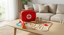 Set Juego de Roles Doctor Niños Madera - living