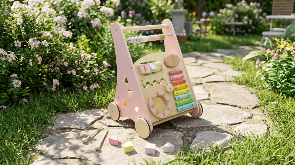 Andador Correpasillos Bebe Didáctico M - jardin