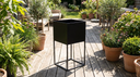 Macetero Metal 28 X 28 X 55 cm DAY - terraza