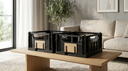 Set 2 Cajas De Almacenamiento Plegable - living