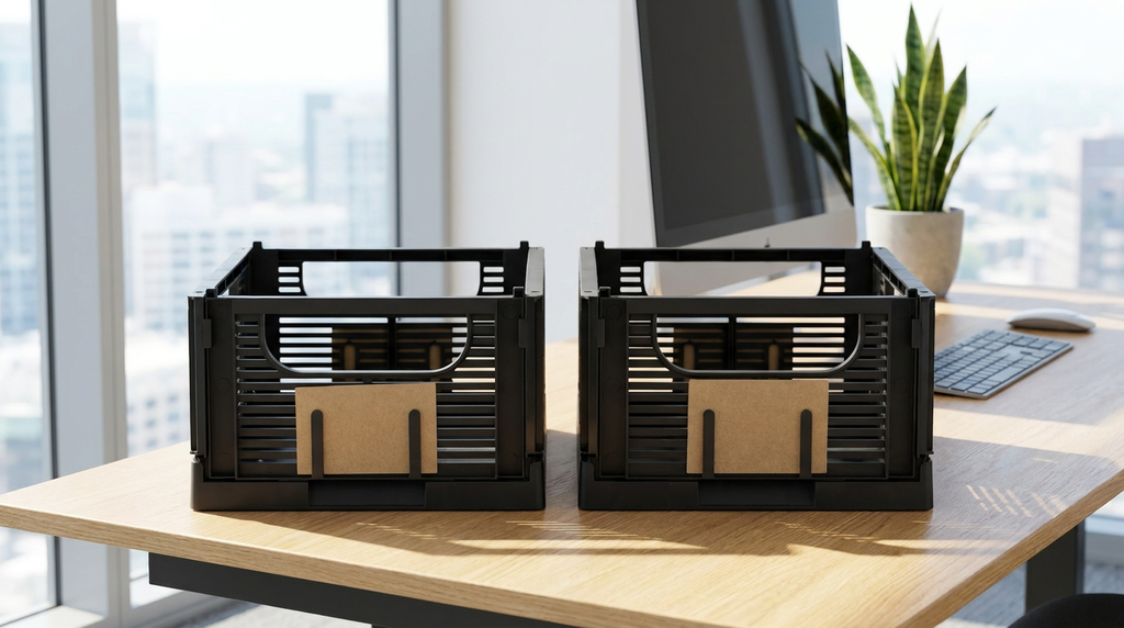 Set 2 Cajas De Almacenamiento Plegable - oficina