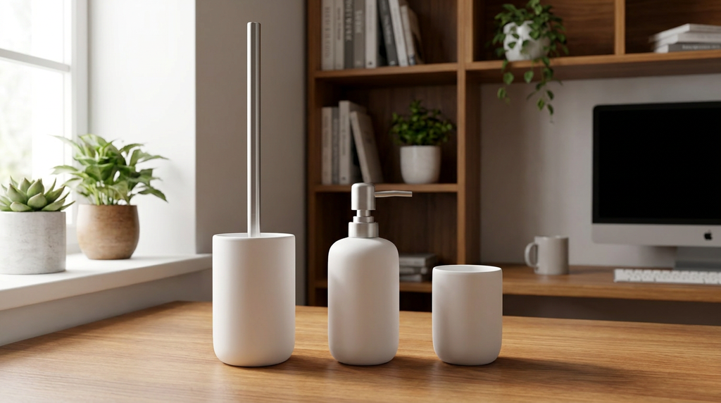 Set de Baño Cerámica 3 Piezas DAY - home office