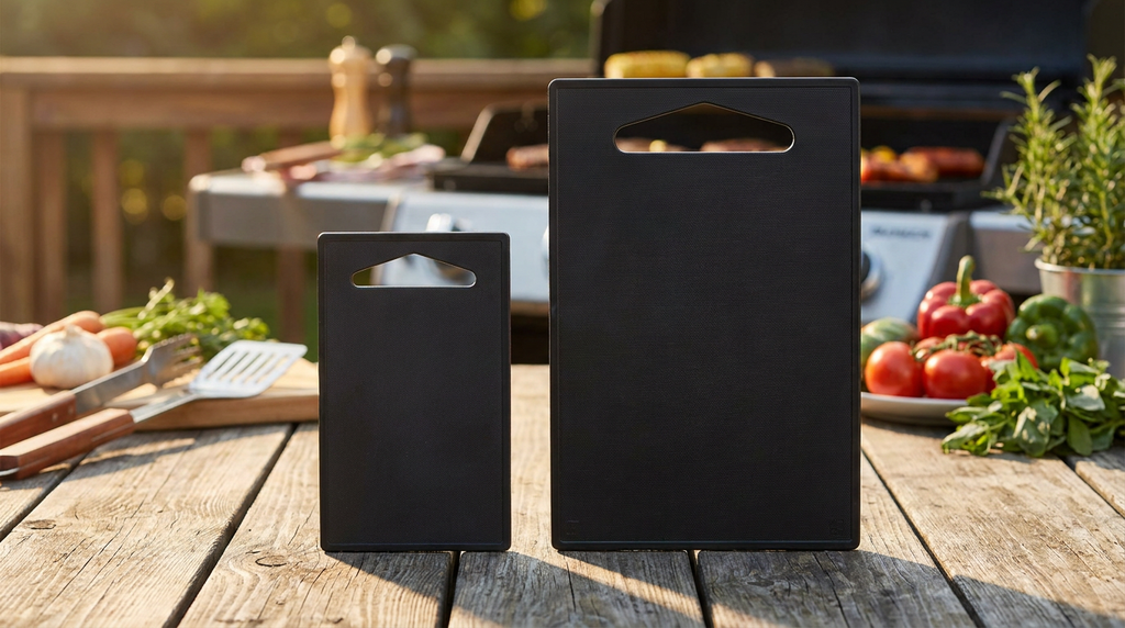 Set de 2 Tablas de Cortar de Plástico  - parrilla