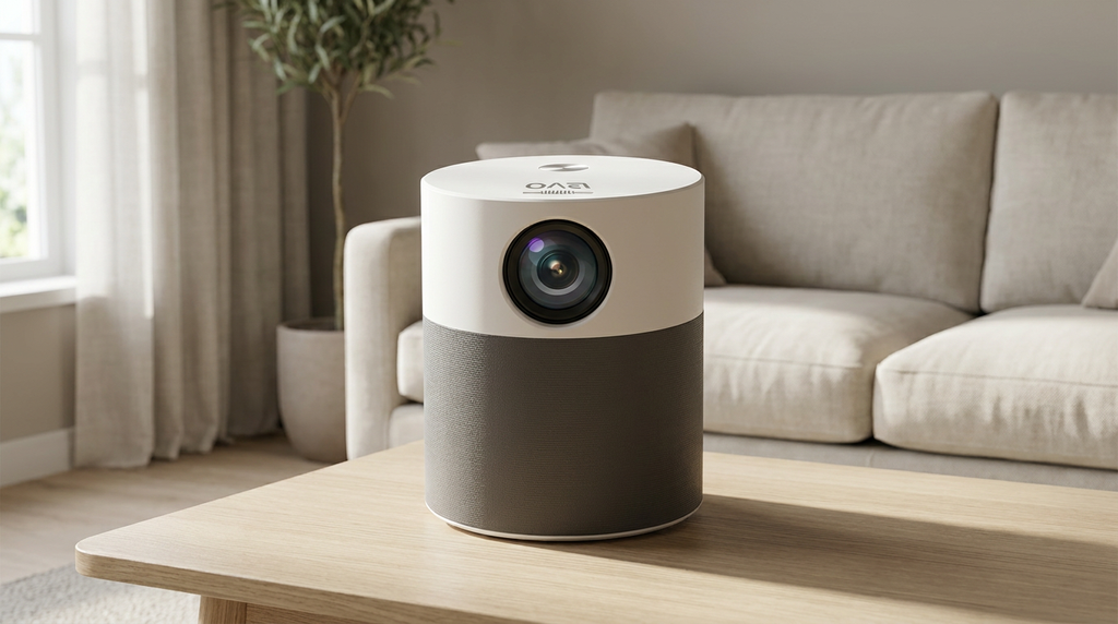 Proyector Led Portátil 360º Full HD Ho - living