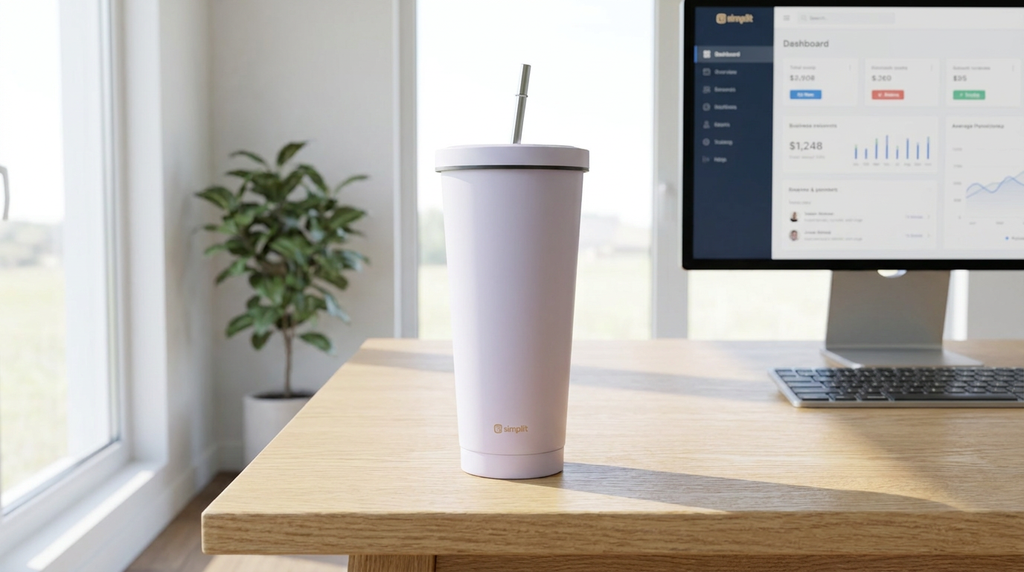 Vaso Térmico Tumbler 750ml Tapa y Bomb - oficina